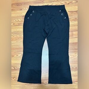 Elegant Black Women's Casual Pants